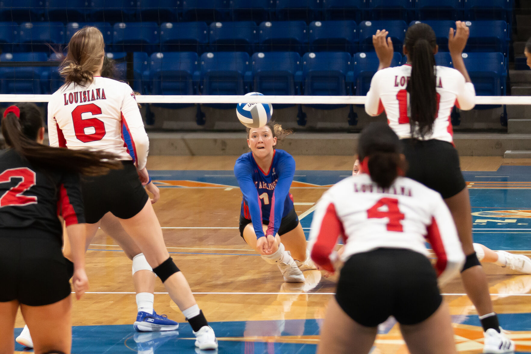 Photos: UTA volleyball drops two out of three matches in weekend series to Louisiana-Lafayette